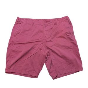 Uniqlo Pink Flat Front Shorts Lightweight Summer Essential